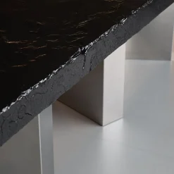 Tavolo da pranzo rettangolare in legno Black Moon