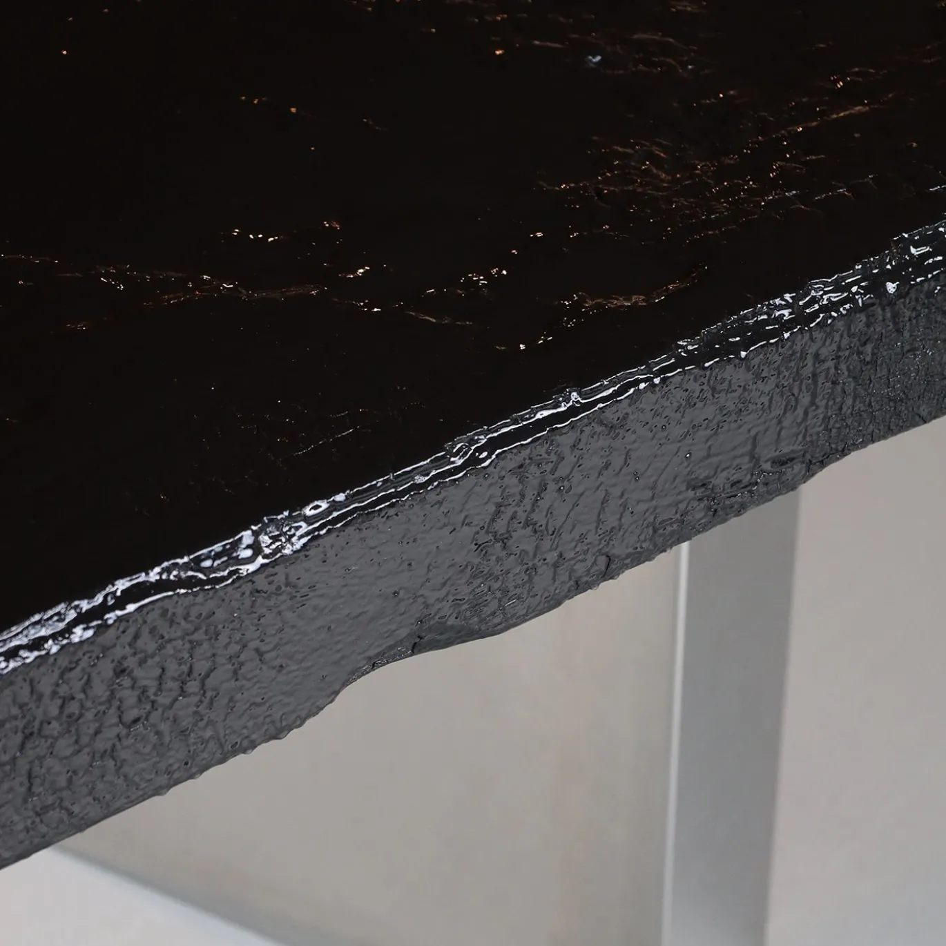 Tavolo da pranzo rettangolare in legno Black Moon