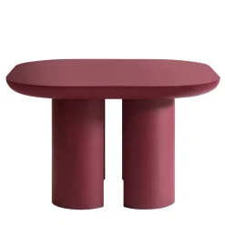 Tavolo da pranzo rosso Turno