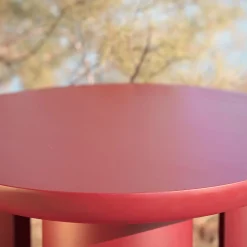 Tavolo da pranzo rosso Turno