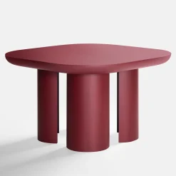 Tavolo da pranzo rosso Turno