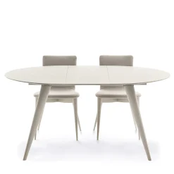 Tavolo da pranzo rotondo allungabile Elegance di Fabio Rebosio