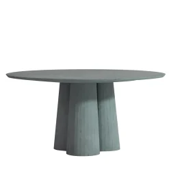 Tavolo da pranzo rotondo Fusto Ultra-Marine