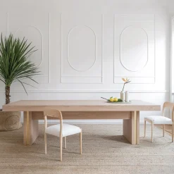 Tavolo da pranzo Saint Tropez in Rovere Naturale della Collezione Riviera
