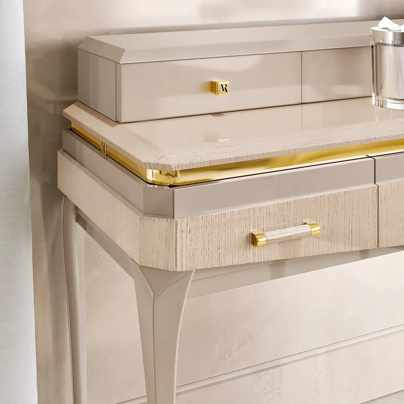 Tavolo da toilette Victor Beige