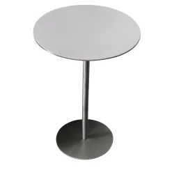 Tavolo Ester Polvere in acciaio inox