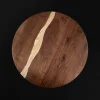 Tavolo Il Pezzo 6 Tondo Nickel-Ash