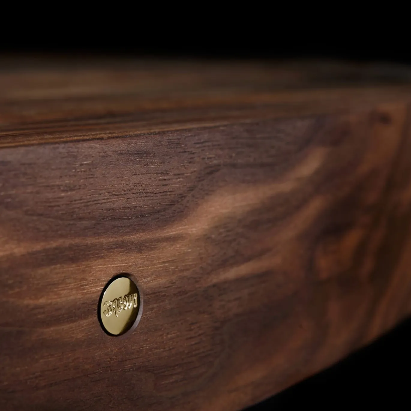 Tavolo Il Pezzo 6 Tondo Oro-Wenge