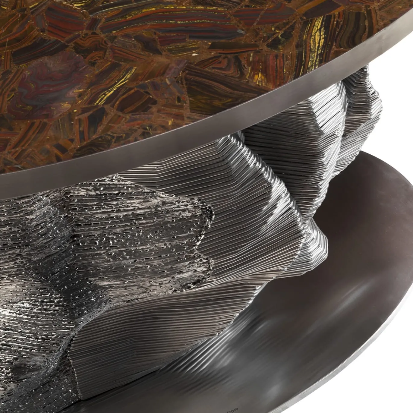 Tavolo Meteorite N° 3 di Giò Pozzi