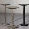 Tavolo occasionale Flo con finitura nera lucida