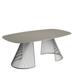 Tavolo rettangolare Grid Canadian Durmast di Ciani Design