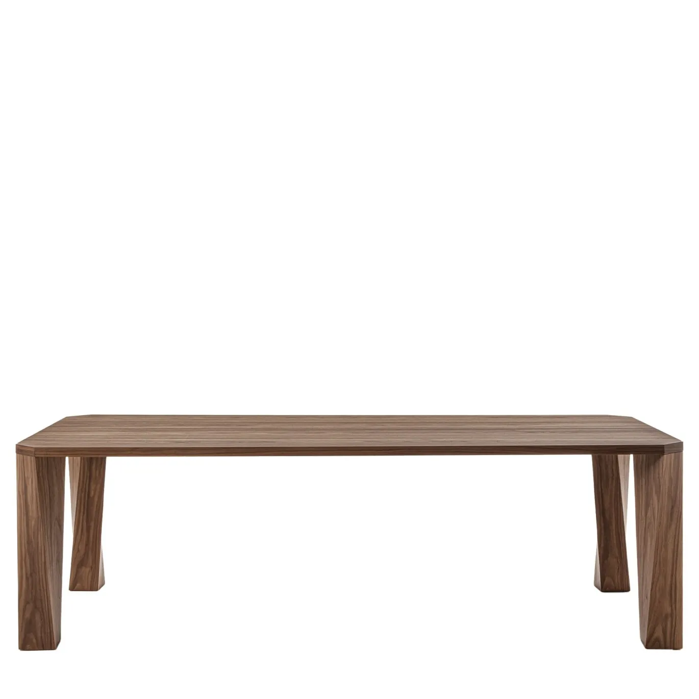 Tavolo rettangolare in legno di noce Canaletto Super Twist