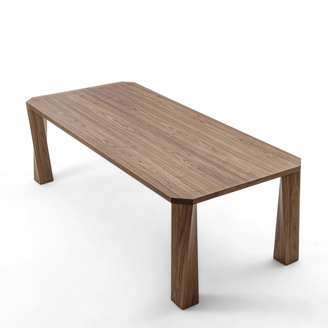 Tavolo rettangolare in legno di noce Canaletto Super Twist