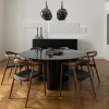 Tavolo rotondo Giorgia in vetro