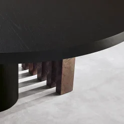 Tavolo rotondo Ozark di Dainelli Studio