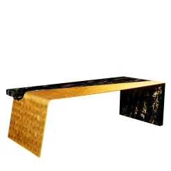Tavolo Tabula Rasa N°1 Gold di MM Design