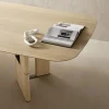 Tavolo Tetris con piano in rovere naturale Pure Wood