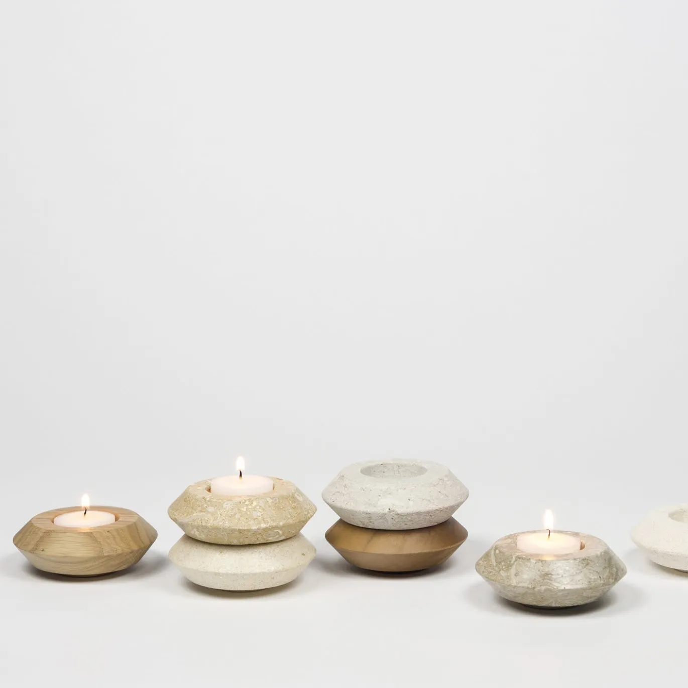 Tealight in marmo Strato