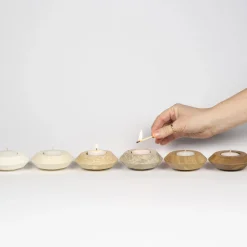 Tealight in marmo Strato