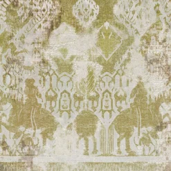 Tessuto da rivestimento in cotone verde Tapestry