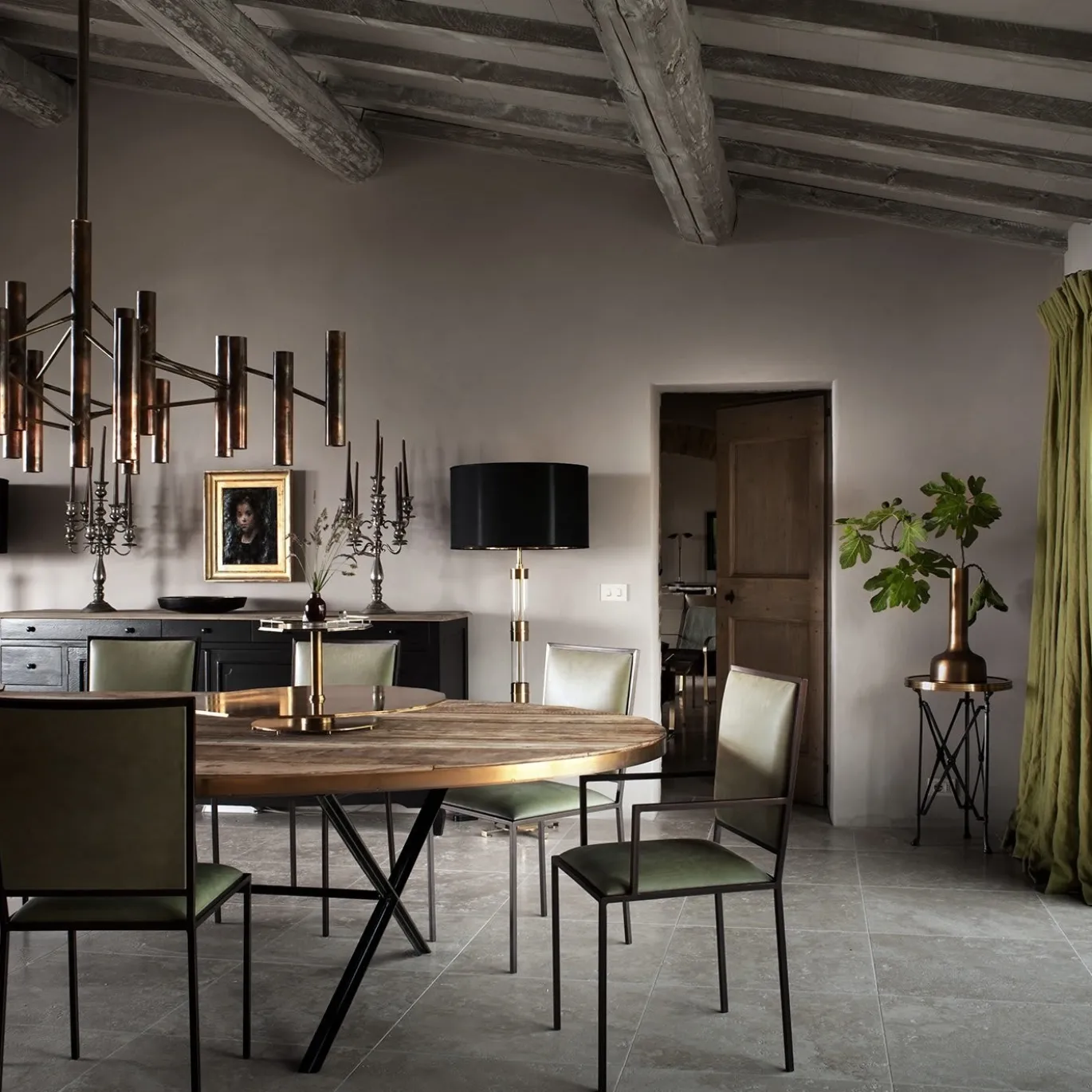 The Oval Dining Table
