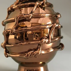 Tiricci Pigna siciliana in bronzo terracotta