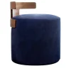 T-Pouf blu Levante di Massimo Castagna