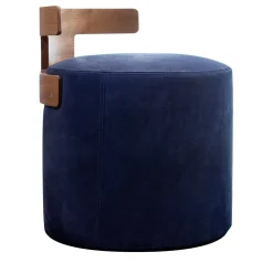 T-Pouf blu Levante di Massimo Castagna