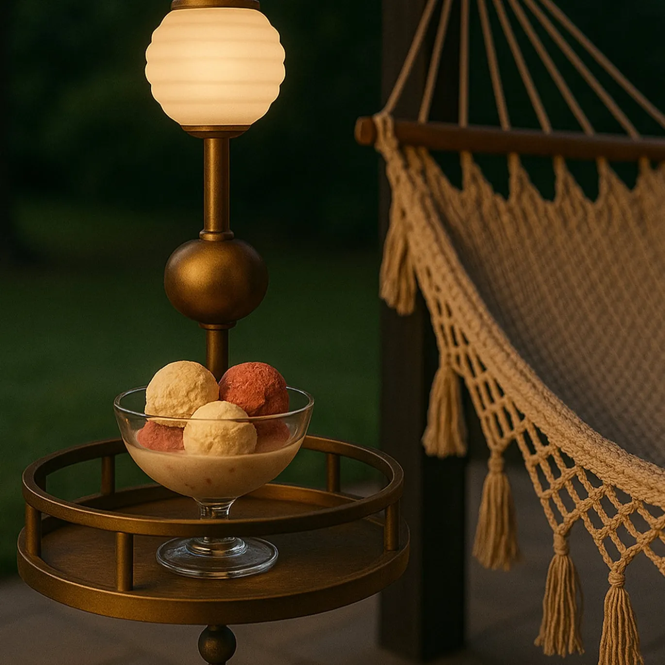 Tra le nuvole Lampadario a sospensione in ottone brunito e alabastro #3