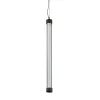 Trama S1 C Lampada a sospensione tubolare in vetro borosilicato trasparente