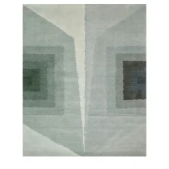 Trasparenze Tappeto Grigio e Verde
