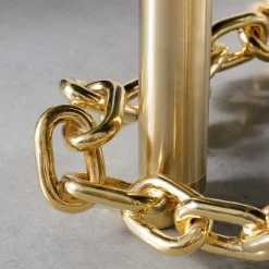 T2232 Tavolino con catena d'oro