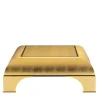 T138 Tavolino da caffè con foglia d'oro