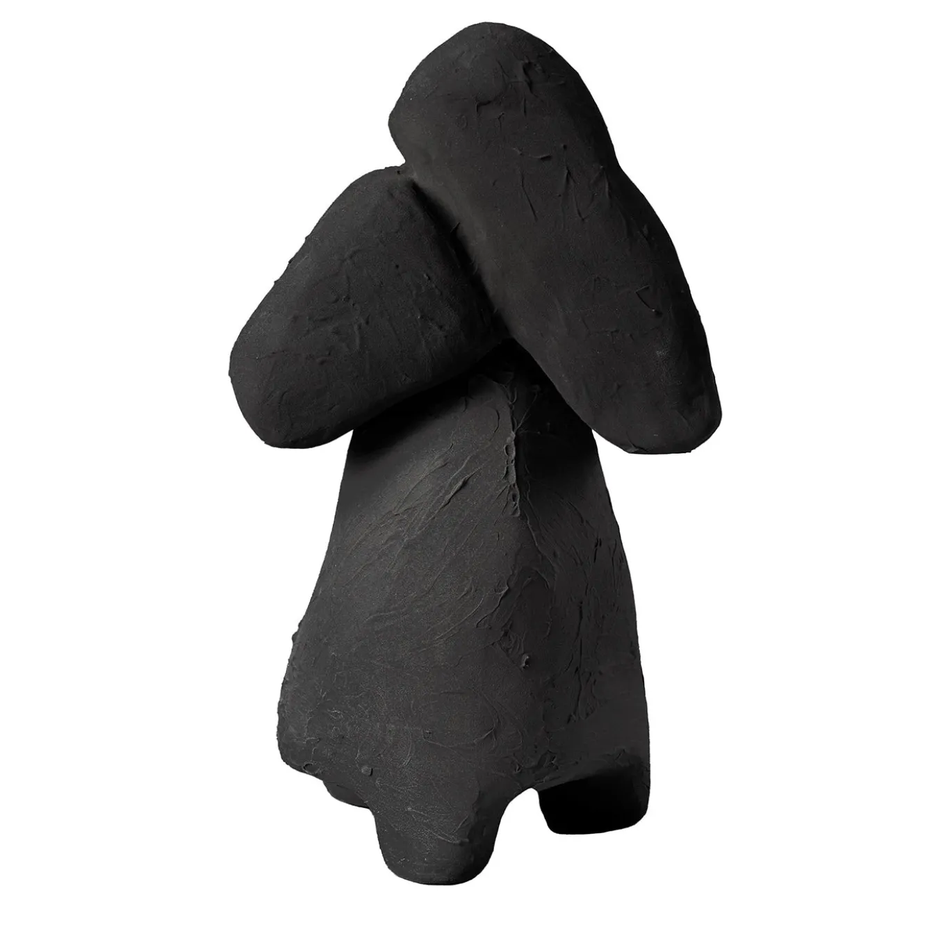 Uncovered Collection - Scultura in Ceramica Nera di Faye TooGood