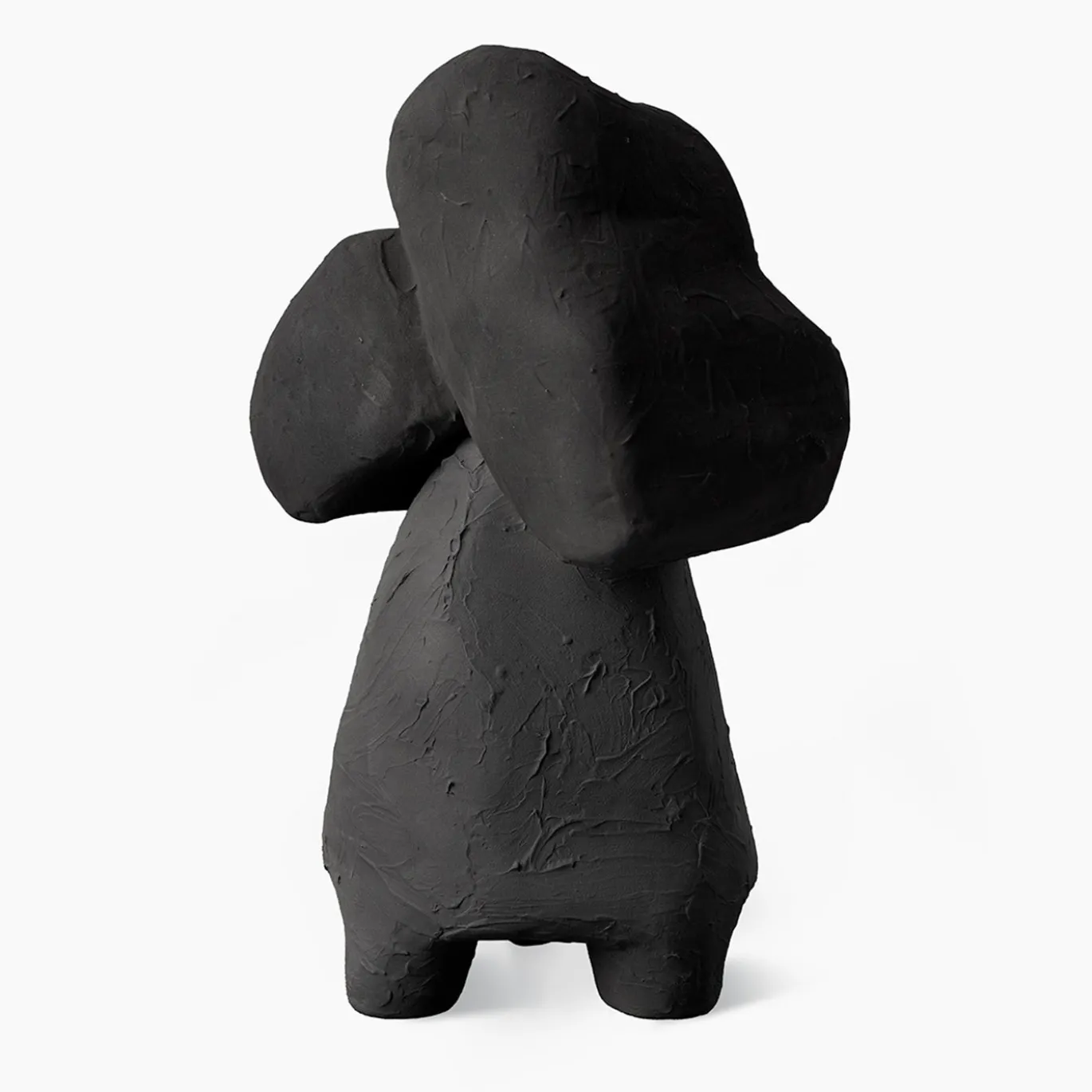 Uncovered Collection - Scultura in Ceramica Nera di Faye TooGood