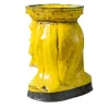 Un Tuffo nel Giallo Vaso antropomorfo in ceramica gialla