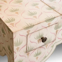 Vanity San Samuele Color Onice Bianco Floreale con Specchio