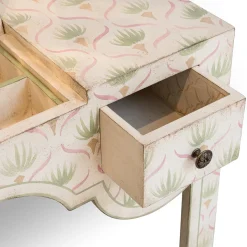Vanity San Samuele Color Onice Bianco Floreale con Specchio