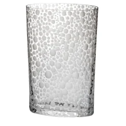 Vaso a base ovale Millebolle Small di Carlo Moretti