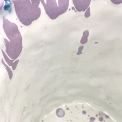 Vaso a bolle e blu opaco Onda Lilac