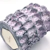 Vaso a bolle e nero opaco Onda Lilac
