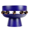 Vaso a ciotola Kósmos in Blu Ultramarine