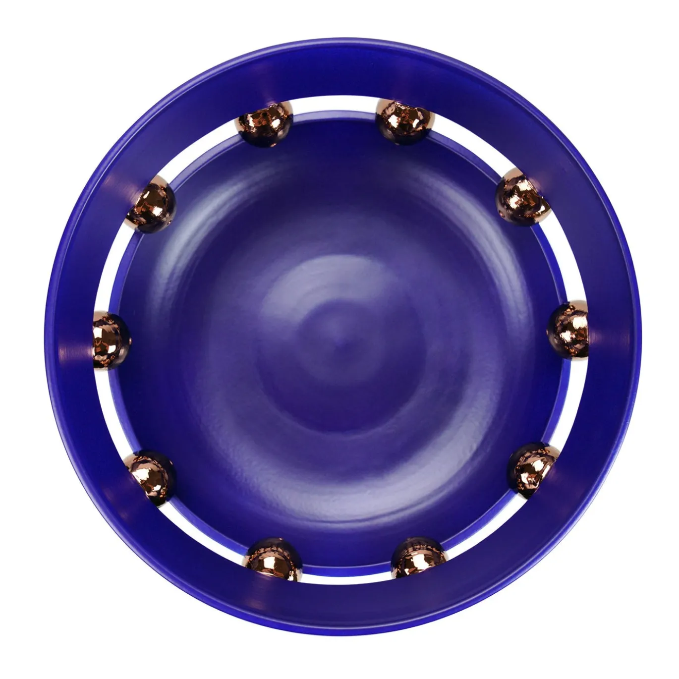 Vaso a ciotola Kósmos in Blu Ultramarine