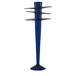 Vaso Adam blu e nero di Borek Sipek