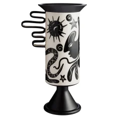 Vaso Ahmukq bianco e nero di Jean-Christophe Clair