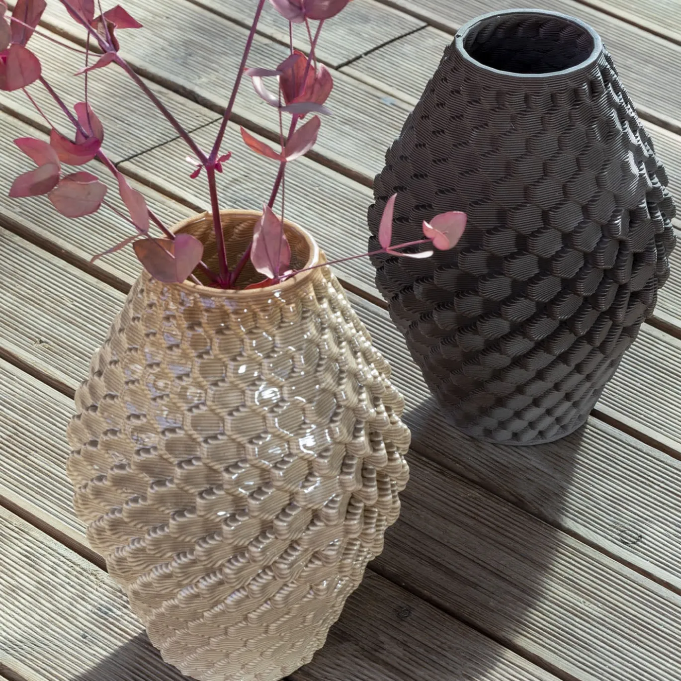 Vaso Alma Beige