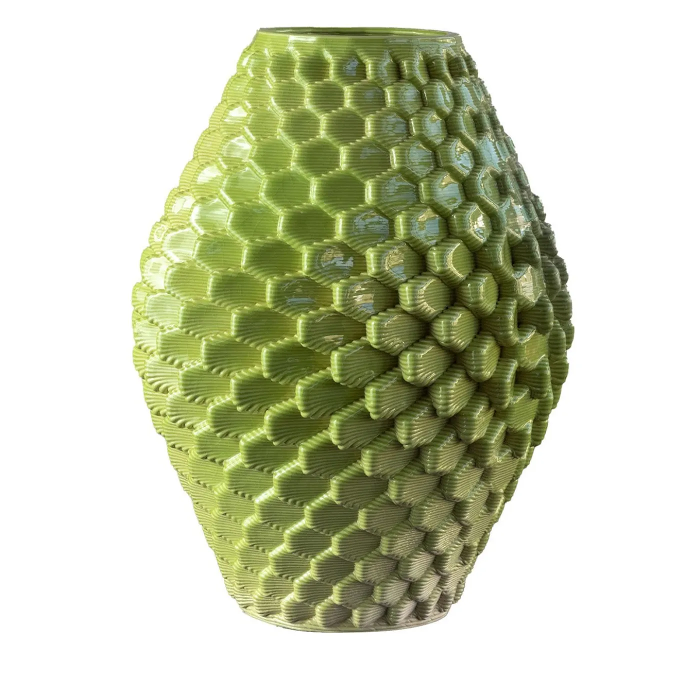 Vaso Alme in Ceramica Verde