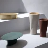 Vaso alto beige Chamelea