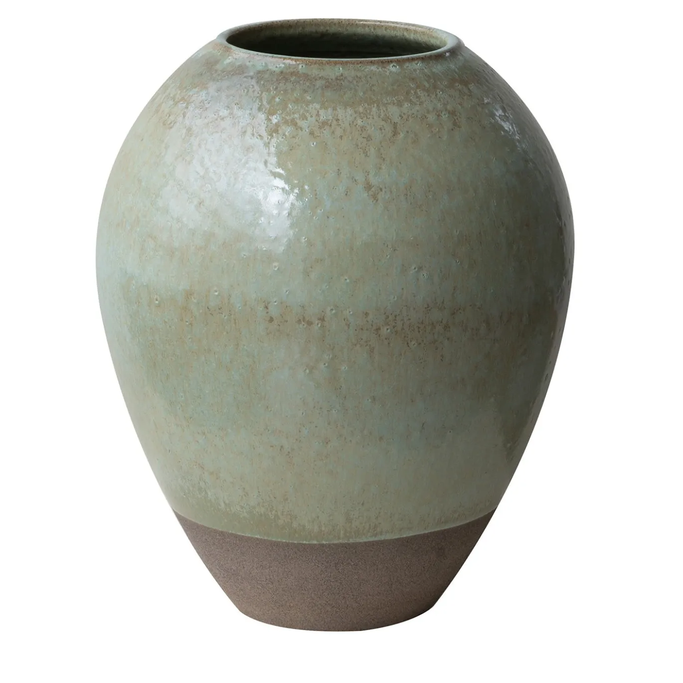 Vaso Alto Glaze Verde Muschio