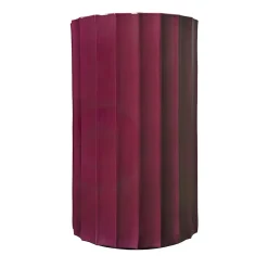 Vaso alto in ceramica viola Column di Objects Of Common Interest